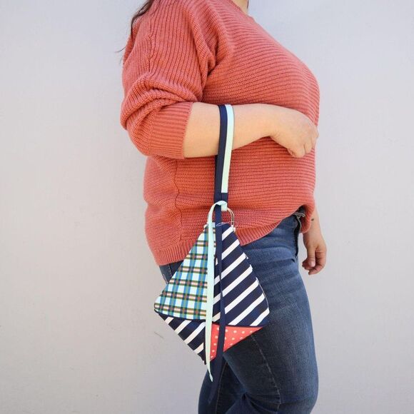 NWT Kate Spade Scarf Patchwork Skye Kite Handbag Bag - Picture 5 of 16